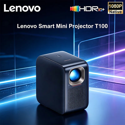 Lenovo T100 1080P Projector Full HD Support 4K Decoding | SAMAG
