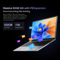 Blackview Laptop AceBook 6, Laptops Computer for Business Student, Quad-Core N150,16GB DDR4 512GB SSD, 15.6” FHD IPS Screen