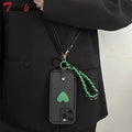 Crossbody Lanyard Wrist Strap Case for Xiaomi Redmi Note 15 15C 14 14C 13 13C 12 12C 11 10 9 8 Pro Plus 4G 5G Silicone Cover