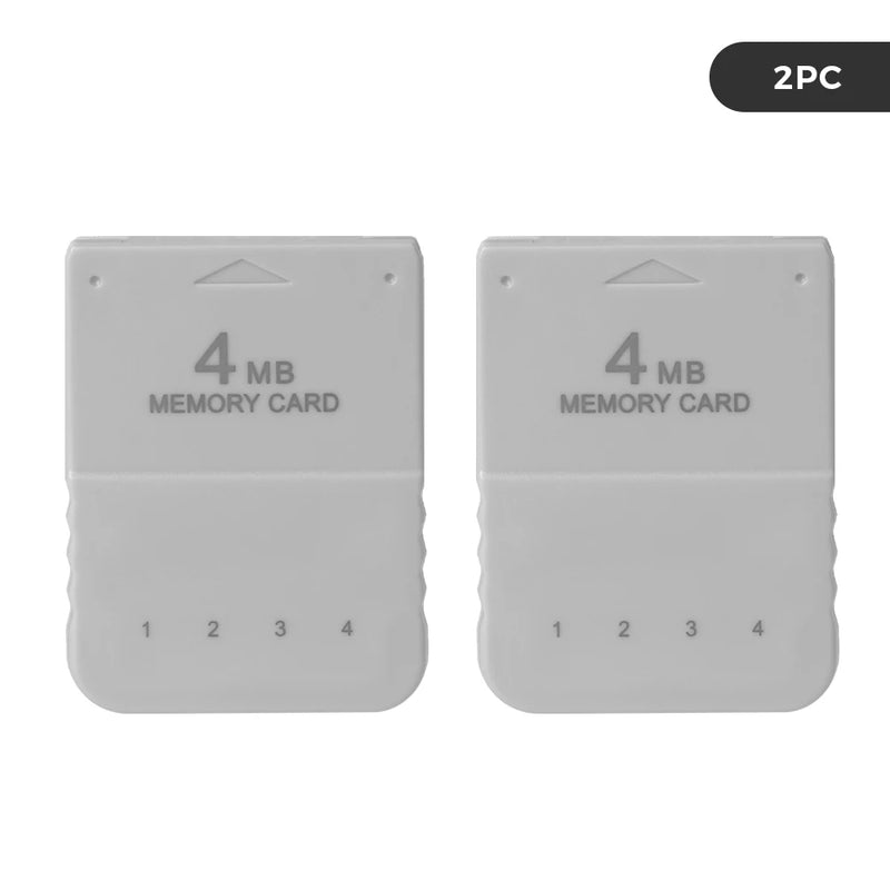Haute42 4MB Memory Card Expansion Cards Suitable For PlayStation1 PS1 PS One Game Consoles Memory Card Game Saves for Sony Ps1
