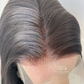 Light Blonde Color Synthetic Full Lace Wigs for Black Women Heat Resistant 26 Inch Long Straight Full Hand Tied Free Part 150%