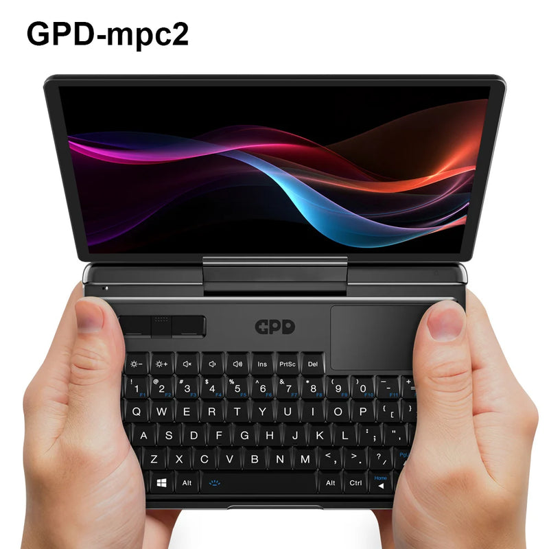 GPD Micro PC 2 Mini Laptop Intel Processor N350 16GB/512GB Laptop M.2 DDR5 60Hz 1920x1080 Portable Laptop Notebook