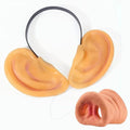 Novelty Giant Pig Ear Headband & Nose Cosplay Accessory Fun Comedy Performance Props for Parties Events Dress-Up Halloween Decor