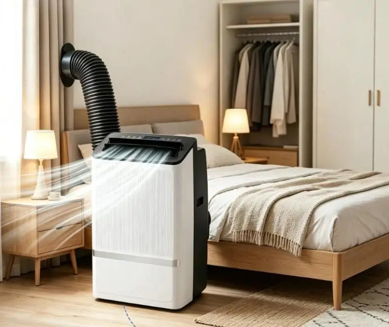 WiFi Enabled Portable Air Conditioner 14000 BTU with Dehumidifier Function And 24H Timer for Home Comfort Energy Efficient