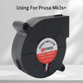 Prusa i3 MK3 3D Printer Parts DC 5V 5015 Blow Radial Cooling Fan Hydraulic Sleeve Bearing Front Print Fan Cooler Radiator