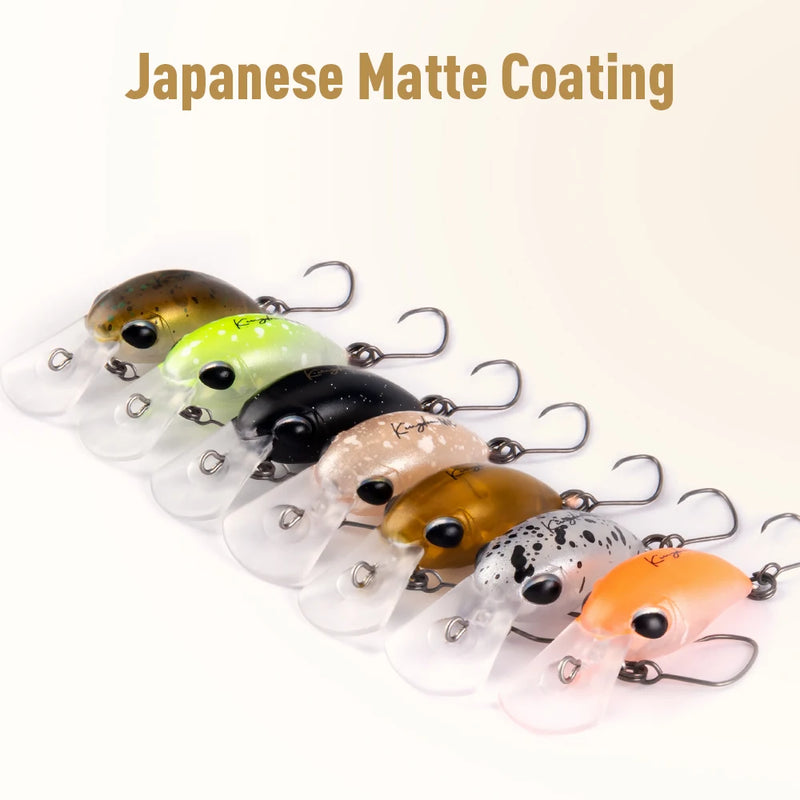 Kingdom Mini Crank Minnow Lure 1.5g 25mm 3.2g 32mm | SAMAG