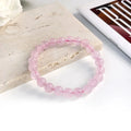 Natural Stone Beads Bracelet For Women Men Agate Crystal Quartzs Aquamarines Jades Jewelry Agates Elastic Bangle Bracelets 6 8mm