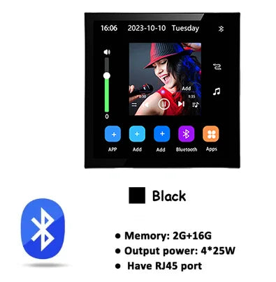 4 inch Andriod 10  Eshare WiFi Bluetooth Touch Home Theater Cinema Digital Stereo Audio Music Wall Amplifier