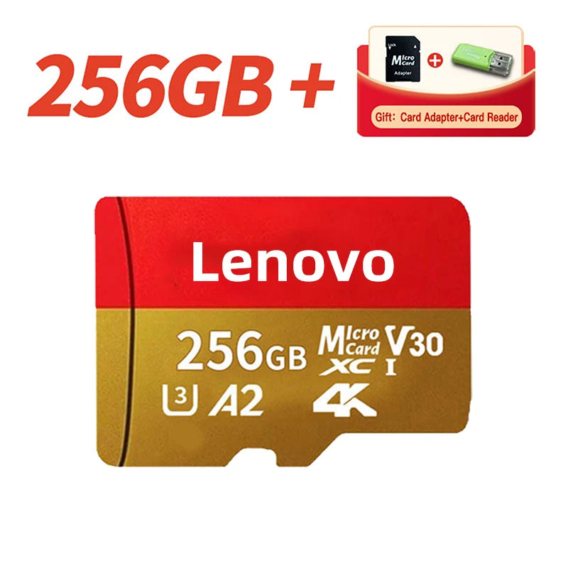 High Speed Flash TF SD Card 256GB 128GB Mini SD Memory Card U3 Micro TF Storage Card Ultra Fast Transmission for Camera Phone