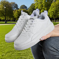 Fashion Women Casual Shoes Breathable Walking Flat Shoes Sneakers White Female Footwear Sports Running Outdoor Walking For Men