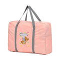 Travel Carry Bags Foldable Travel Bags Handbags Large Capacity Clothing Organizer Luggage Sorting Women Bear Pattern Duffle Bag