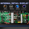 FUHAM SP-750 Class D Digital Power Amplifier 750W 8Ω 2 Channel 1U Lightweight Pro Audio Amp for DJ Stage Performance