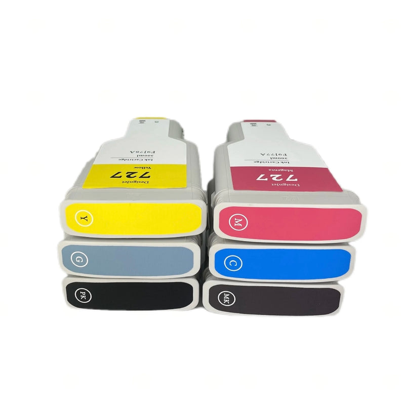 Compatiple For HP 727 C1Q12A B3P23A B3P19A B3P20A B3P21A Ink Cartridge For HP DesignJet T920 T930 T1500 T1530 T2500 T2530