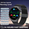 2026 New Health Sport ECG AI Diagnosis Smart Watches Men Heart Rate Blood Pressure IP68 Waterproof Smartwatches For Men Women