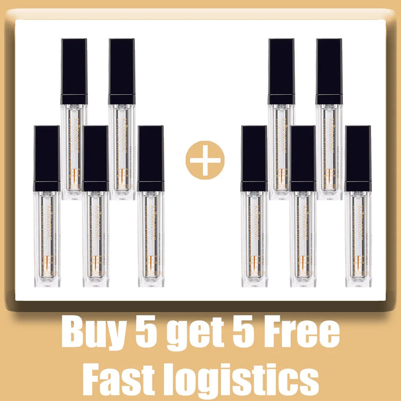 2 in 1 Eyebrow and Eyelash Growth Serum 7 Days Natural Eyelash Enhancer Longer Thicker Lengthening Curling Eyelashes Makeup*2026