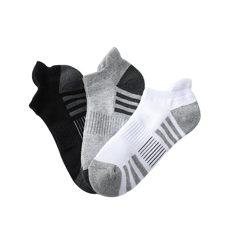 Pairs Ankle Athletic Running Socks Breathable Cotton | SAMAG