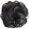 Jeedou Messy Bun Chignon Donut Hair Pad Elastic Hair Rope Rubber Band Synthetic Hairpiece Hair Accessories for Women