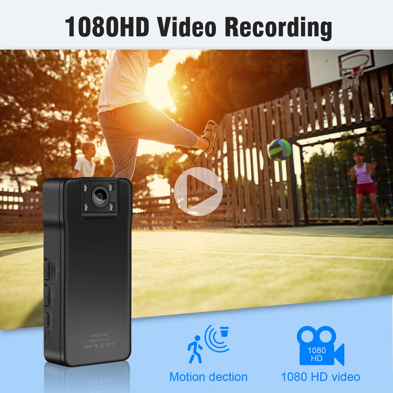 Vandlion A50 Digital Video Wireless Camera Full HD 1080P Night Vision WiFi Remote Control Rotating Cam Sports DV with Back Clip