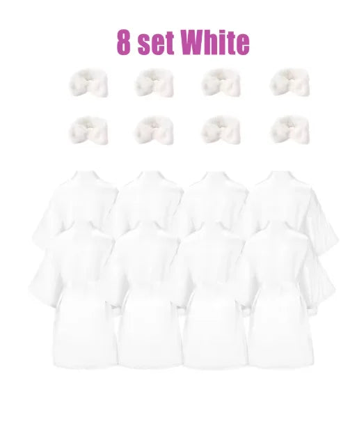 6-18Set Spa Party Robes for Girls Gowns for Supplies | SAMAG