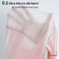Men Ice Silk Leggings Underwear Ultra Thin Sexy Transparent High Stretch Foot Anti Slip Pants Sports Fitness Bottoms Underpants