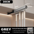 Multi - Purpose Sliding Hook Rail Top Mount Side Self Adhesive Drilling Dual Use Aluminum Stainless Steel - View 17 | SAMAG
