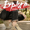 Men's High-Cut Casual Sports Shoes Anti-Slip Wear-Resistant Ankle Boots Outdoor Workwear Footwear for Comfortable Walking