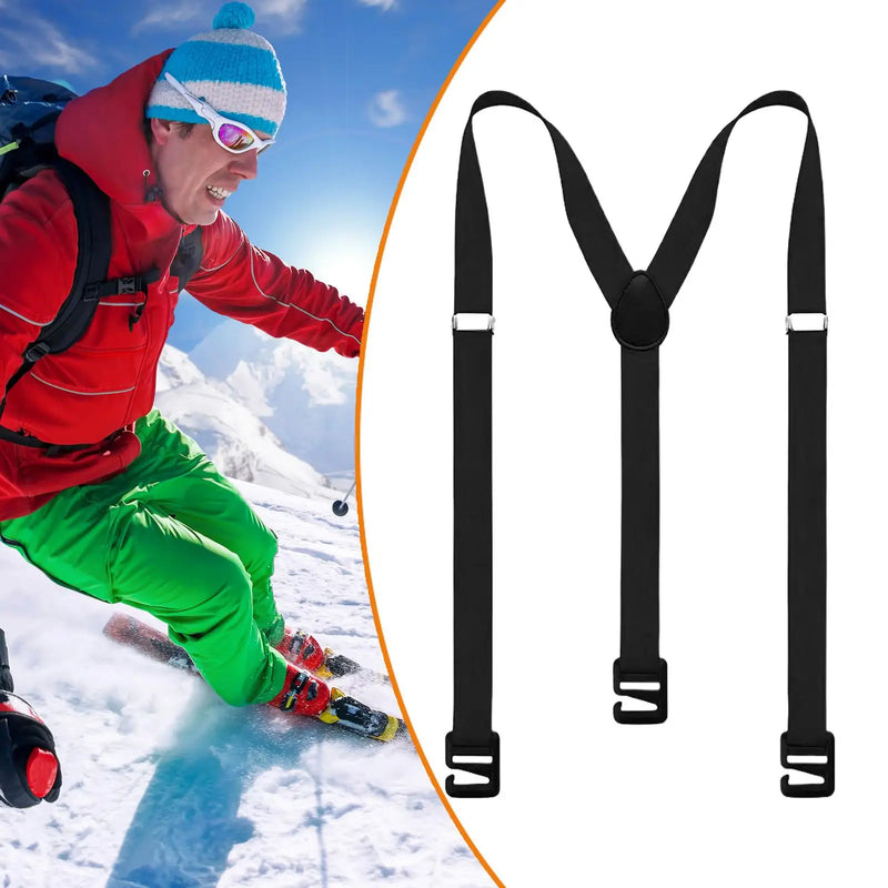 Mens Suspenders Clip for Heavy Duty Adjustable Y - Back Invisible Belt for Outdoor Beach Mountaineering - Visuel 4 | SAMAG