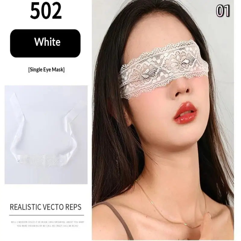 Lace Eye Mask Lady Blindfolds Hollow Lace Masquerade Sexy Face Mask Cosplay Prom Party Props Adult Games