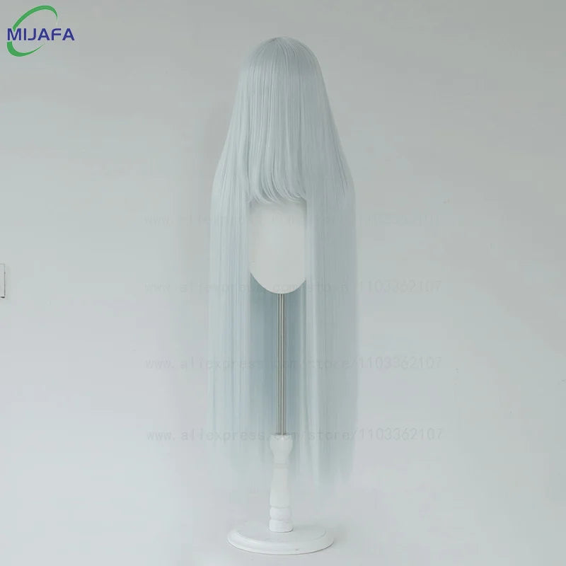 Very High Quality 600g 68 Colors 40 Inch 100cm Long Straight Cosplay Wig With Bangs Heat Resistant Hair Anime Wigs + Wig Cap