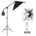 Photo Studio Kit Tripod Light Stand Cross Arm With Weight Bag Photo Studio Accessories Extension Rod 53 -133CM Backdrop Stand