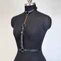 Fashion PU Leather Waist Belt For Women Punk Gothic Chest Harness Harajuku Suspenders Clothing Accessories - Visuel 6 | SAMAG