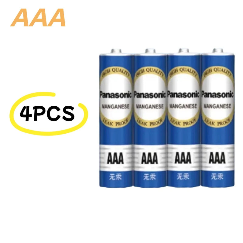 Original Panasonic AA AAA 1.5V Alkaline Batteries LR6 LR03 Long Lasting Leak Proof For Remote Control Toy Camera Flashlights Mou