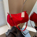 Red Women's Shoulder Bag 2026 New High-End Sensation Underarm Simple Match Commuting Bag Single oulder Handbag Designer Bags
