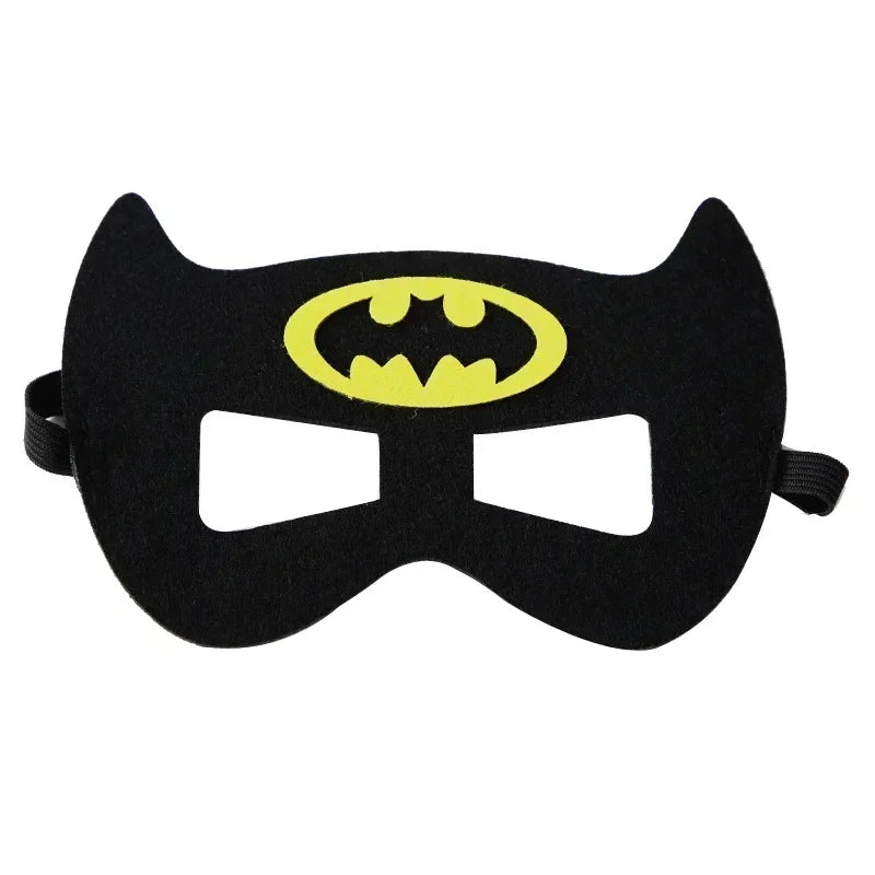 32/28/10 Pcs/Lot Superhero Mask Cosplay Christmas Halloween  Carnival Party Props  Birthday Felt  Masquerade