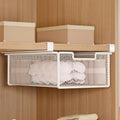 Large Capacity Underwear Storage Basket Pure Color Under Cabinet Hanging Organizer Shelf Design Pull - Out - View 2 | SAMAG