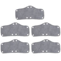 Washable Cotton Helmets Band 5 Pack  Sweatband Washable Sweatband Reusable Sweat Absorber Blue /Gray/ Black R2LB