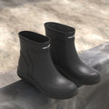 Low Cooking Men's Rain Boots Black Silicone Male Ankle Chef Shoes Kitchen Short Summer Big Size Comfortable Rainy Day 2025 Mud