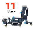 1pcs Charging Port Flex Cable For iPhone 14 11 12 13 Pro Max SE2 USB Charger Dock Connector With Microphone  Ribbon Repair