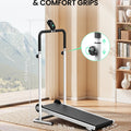 AKLUER Foldable Compact Non - Electric Treadmill - Dual - View 7 | SAMAG