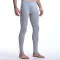 Men's single-piece long johns, youth autumn and winter slim-fitting leggings, cotton thread pants, thermal pants, thin leggings