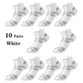 10 Pairs Ankle Athletic Running Socks Men Women Simple | SAMAG