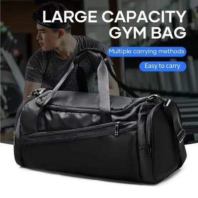 Sports Gym Bag Travel Duffel with Shoes Compartment | SAMAG