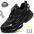 Indestructible Steel Toe Protective Safety Shoes Slip Resistant Abrasion Resistant Work Shoes Men Tough Comfortable Sneaker ﻿