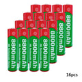 NEW AAA Rechargeable Battery 8800mAh 1.5V New Alkaline Rechargeable AAA Battery for Led Light Toy MP3 Long Life