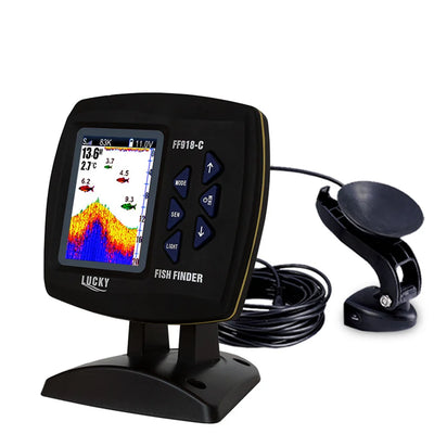 FF918 - C100DS Color Screen Wired Fish Finder Dual | SAMAG