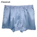 Men's silk underwear Briefs 19 Mm   Silk  Pants Underwear Home Pants Shorts Men's Sleeping Pants Silk Comfortablsilk underwear