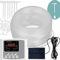 Automatic Solar Energy Drip Irrigation Device Double Pump Adjustable Valve Controller Timer System Intelligent Garden Watering
