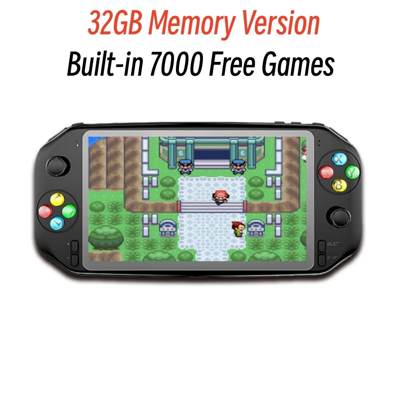 Portable Retro Game Console 7 inch HD Screen Arcade Video Gaming Console Handheld With 7000 Free Games For PS1/MAME Boy Kid Gift