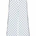 Laru Women Polka Dot 2 Piece Outfit Stand Collar Crop Jacket Side Zipper Wide Leg Pants Spring Casual Matching Tracksuit Set