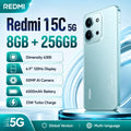 2026 new Redmi 15C 5G 8GB+256GB Smartphone, Dimensity 6300, 120Hz Display, 50MP AI Camera, 6000mAh Battery, 33W Turbo Charge